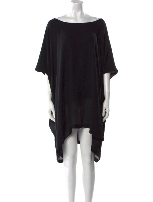 Acne Studios Bateau Neckline Mini Dress