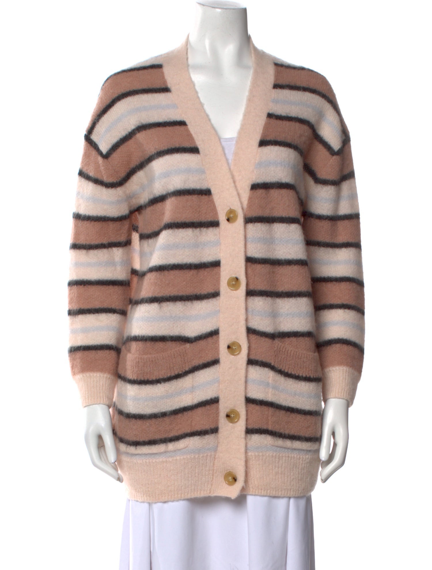 Acne Studios Nylon Striped Sweater