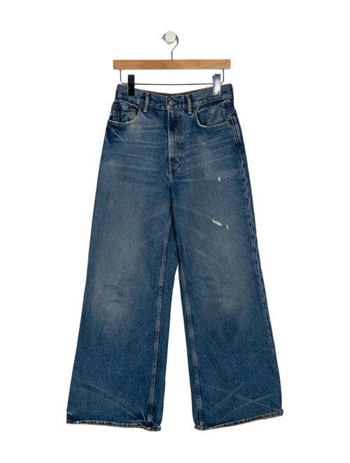 Acne Studios High-Rise Wide Leg Jeans