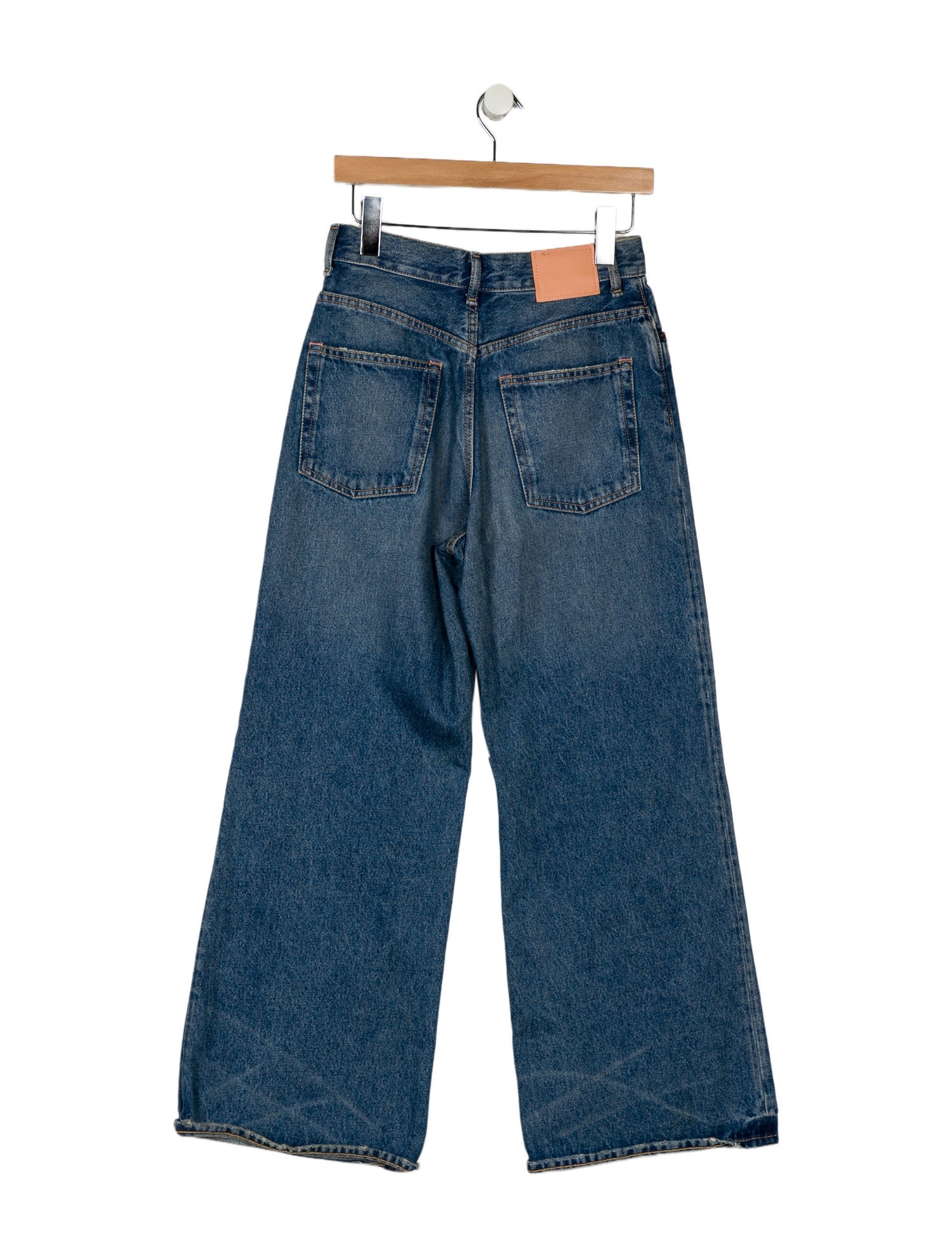 Acne Studios High-Rise Wide Leg Jeans