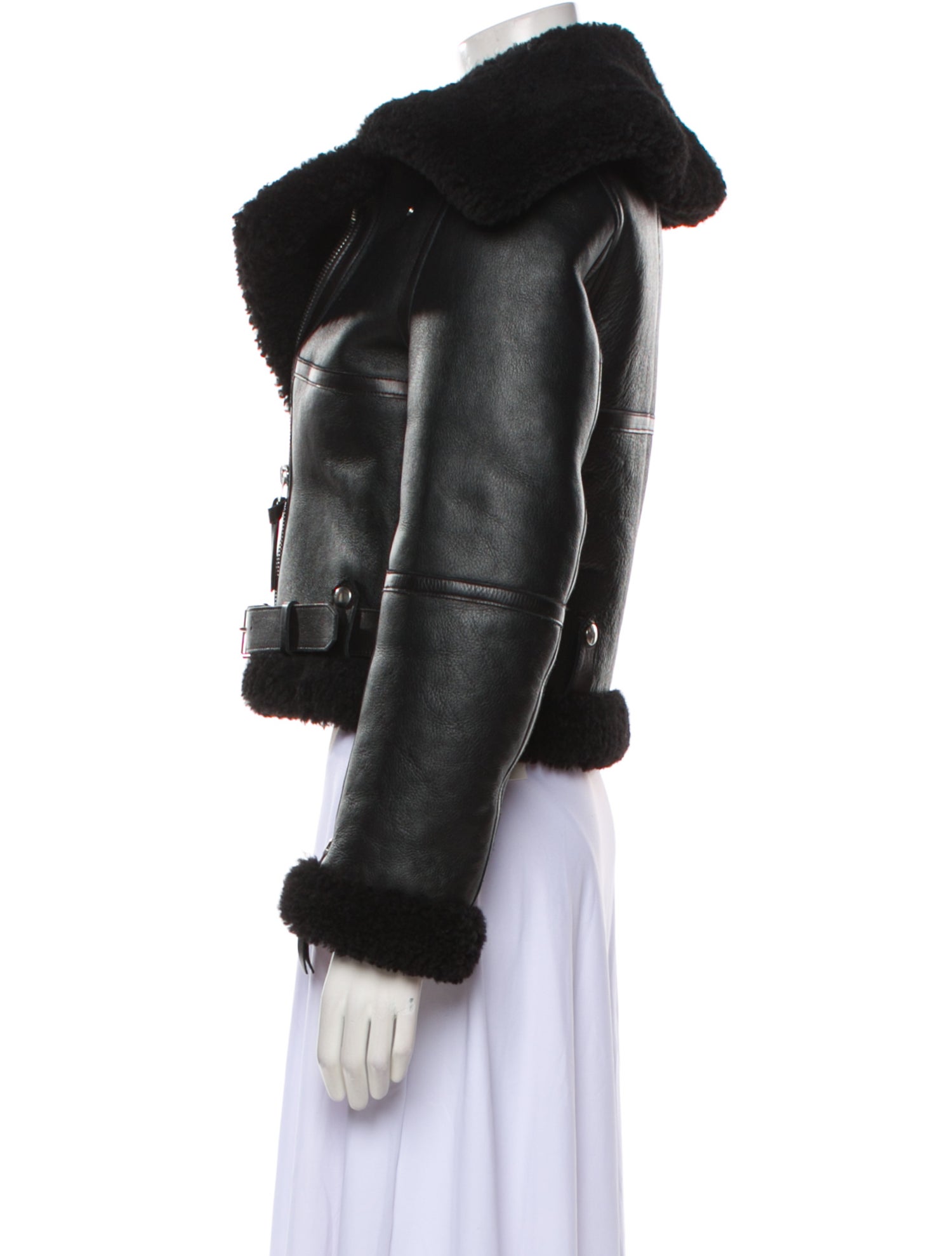 Acne Studios Shearling Fur Jacket