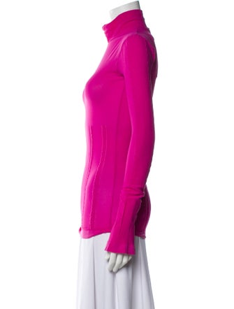 Acne Studios Nylon Turtleneck Top