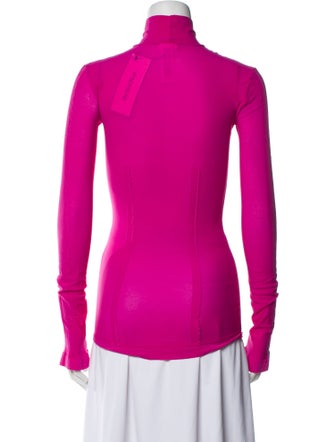 Acne Studios Nylon Turtleneck Top