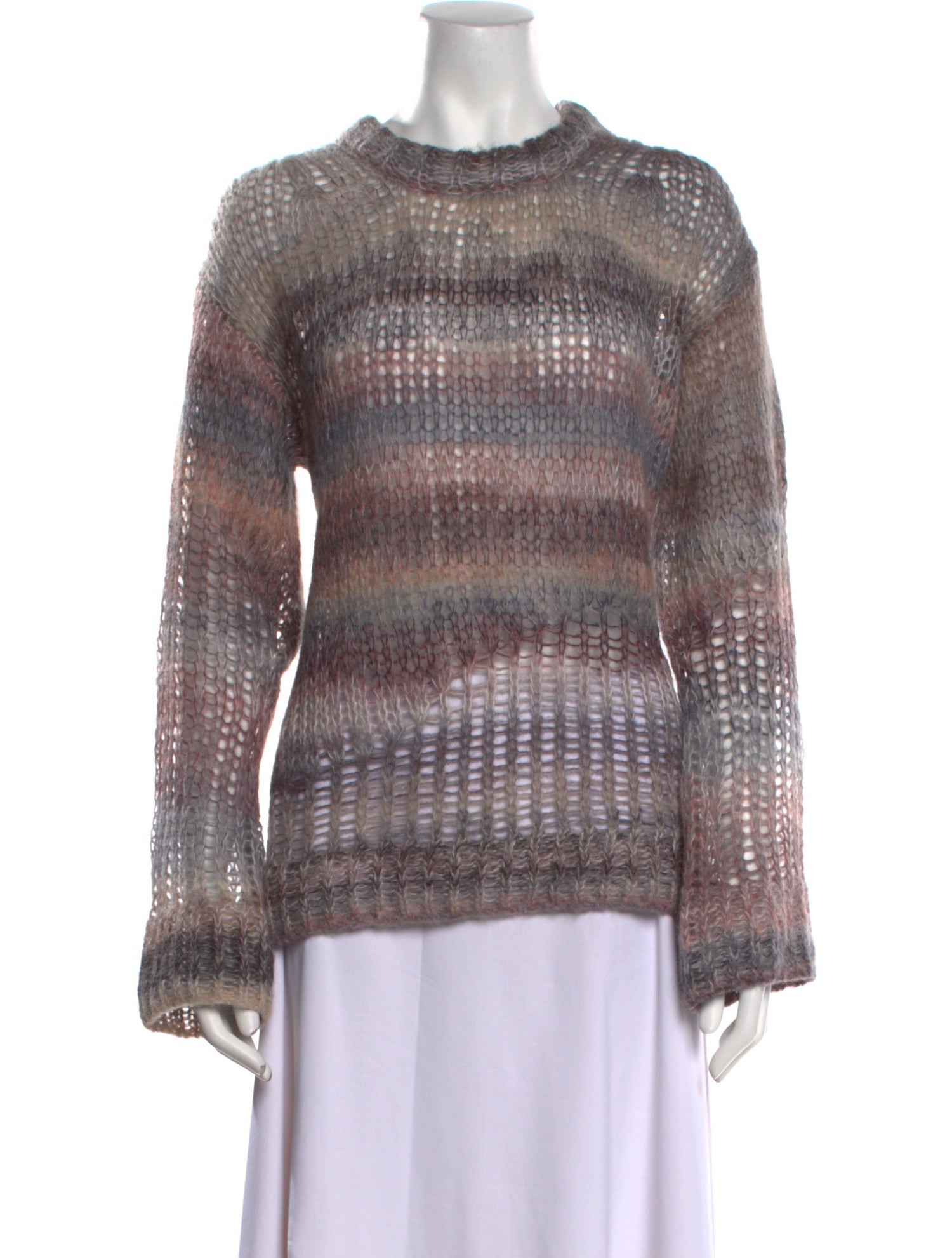 Acne Studios Striped Crew Neck Sweater