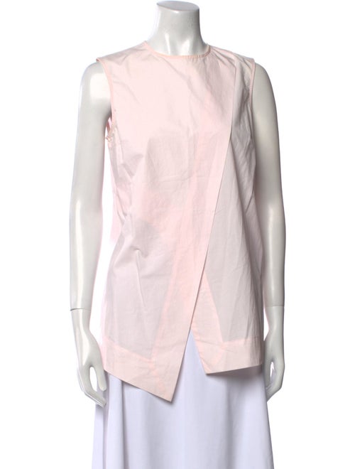 Acne Studios Crew Neck Sleeveless Blouse