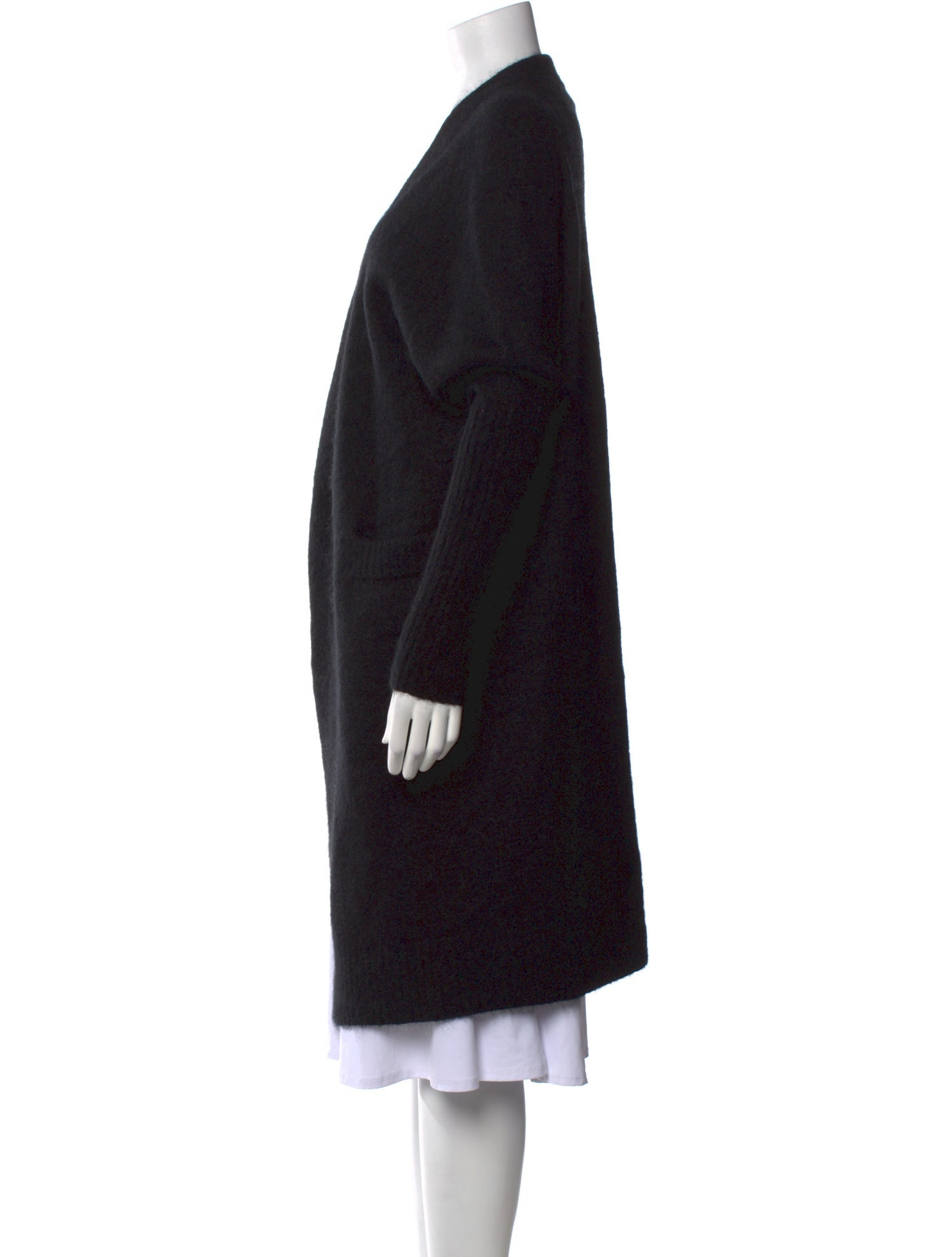 Acne Studios Kid Mohair Open Front Sweater