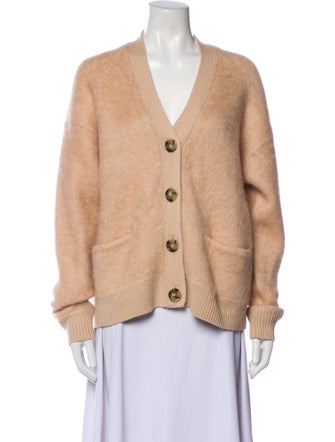 Acne Studios Mohair V-Neck Sweater