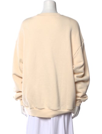 Acne Studios Graphic Print Crew Neck Sweatshirt