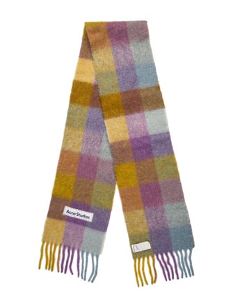 Acne Studios Wool Printed Scarf