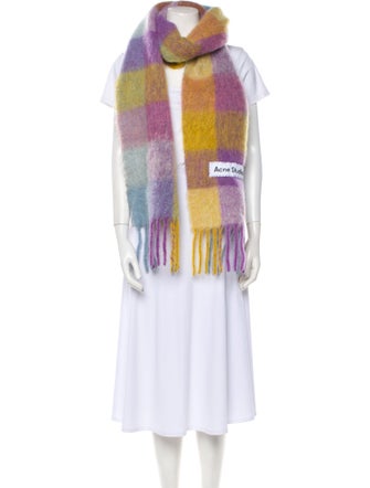 Acne Studios Wool Printed Scarf