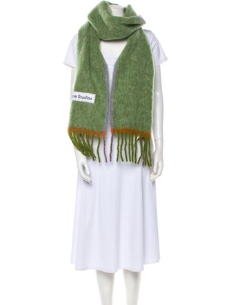 Acne Studios Wool Printed Scarf