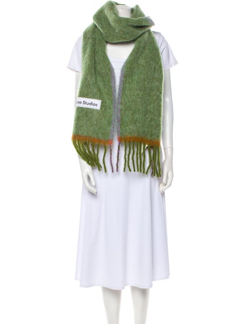 Acne Studios Wool Printed Scarf