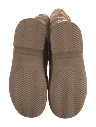 Acne Studios Canvas Lace-Up Boots