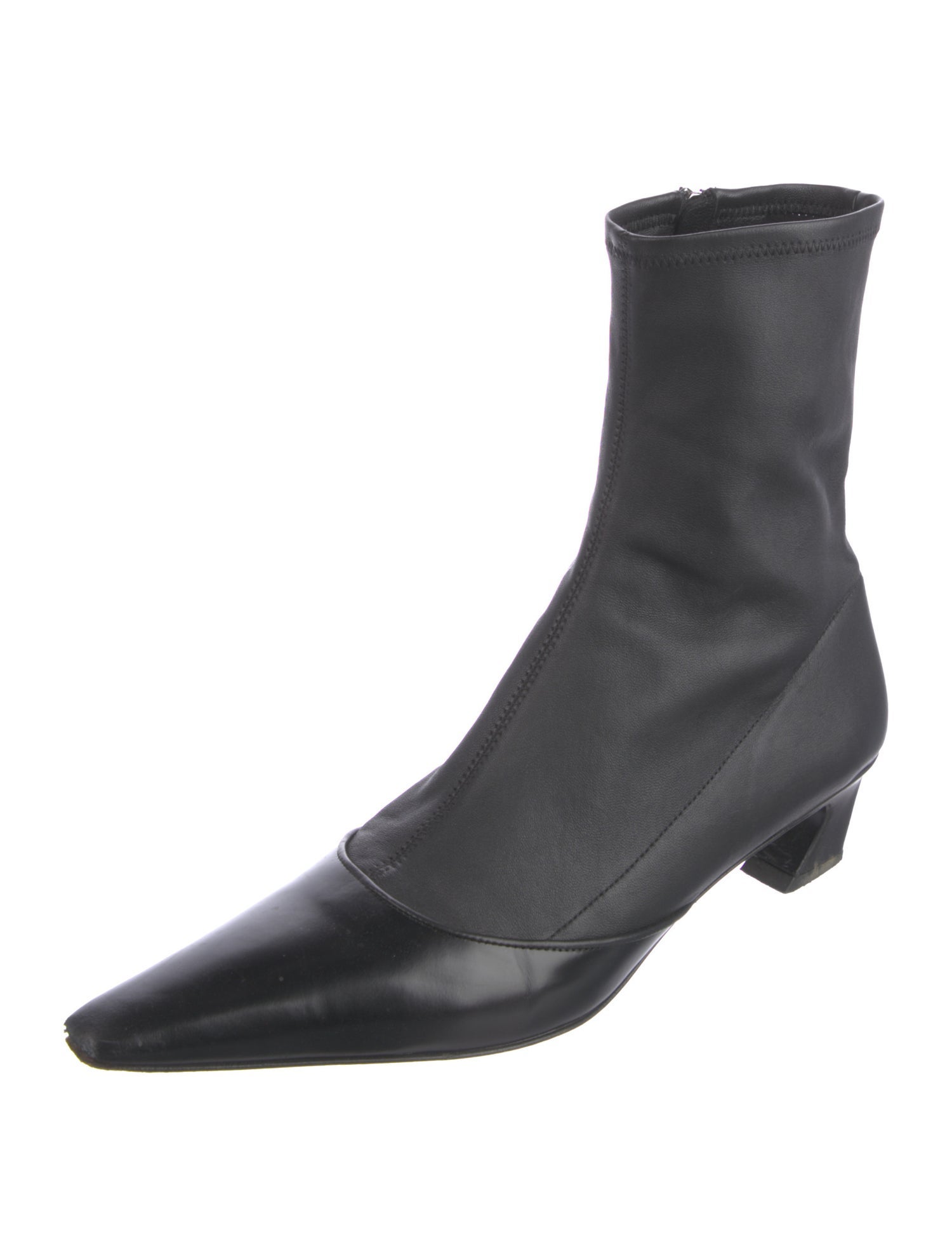 Acne Studios Leather Sock Boots