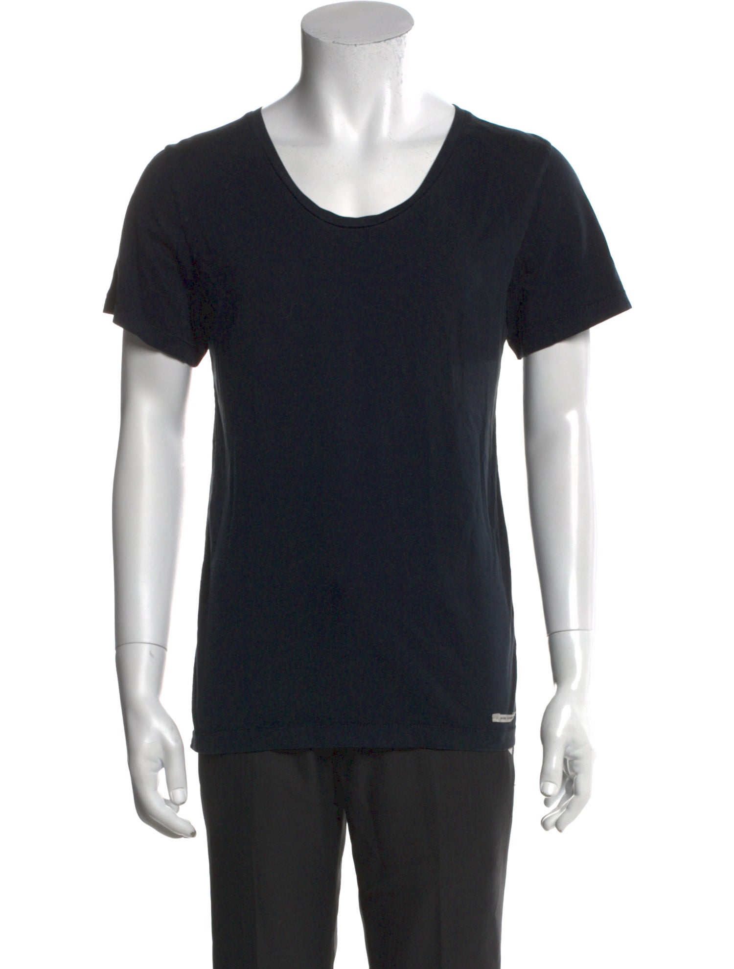 Acne Studios Scoop Neck Short Sleeve T-Shirt