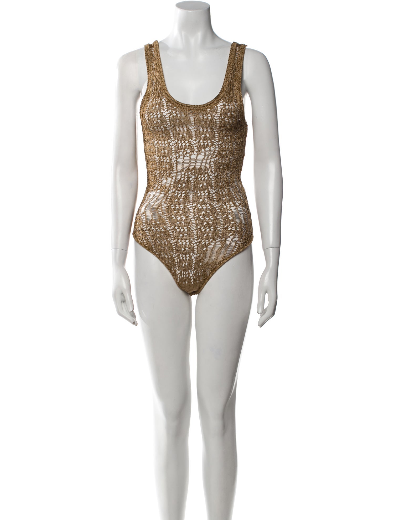 Acne Studios Scoop Neck Sleeveless Bodysuit