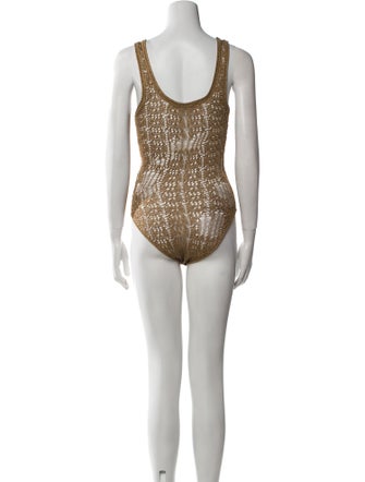 Acne Studios Scoop Neck Sleeveless Bodysuit