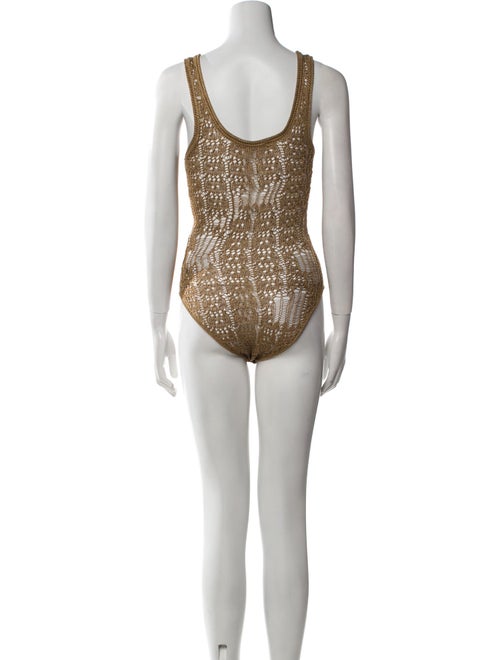 Acne Studios Scoop Neck Sleeveless Bodysuit