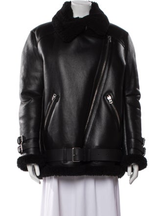 Acne Studios Shearling Fur Coat
