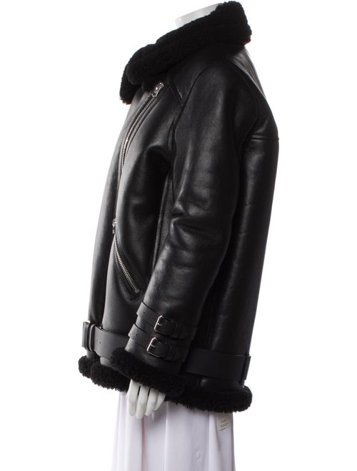 Acne Studios Shearling Fur Coat