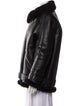 Acne Studios Shearling Fur Coat