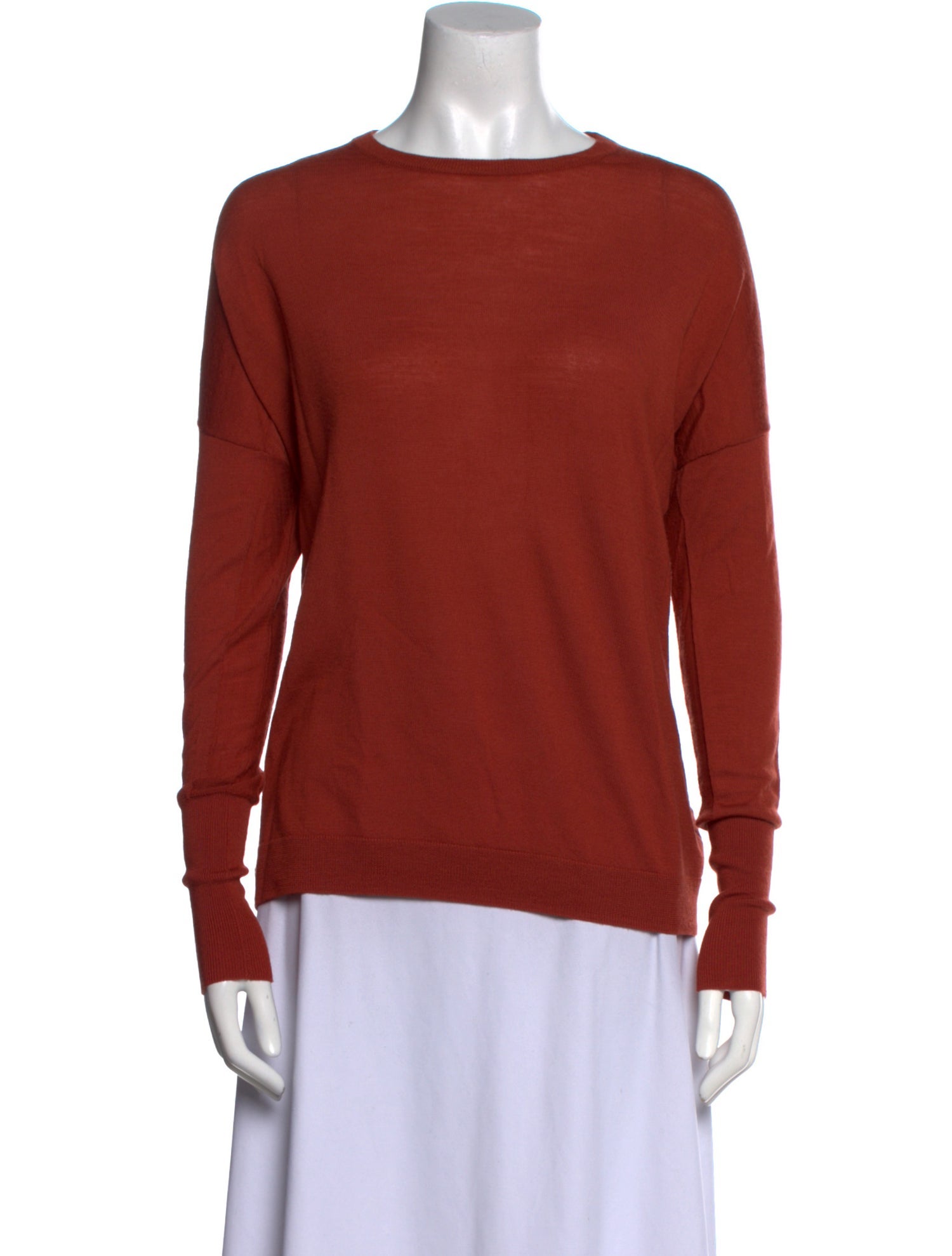 Acne Studios Merino Wool Bateau Neckline Sweater
