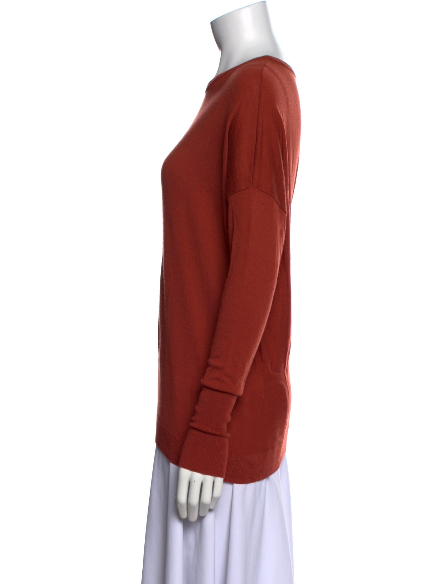 Acne Studios Merino Wool Bateau Neckline Sweater