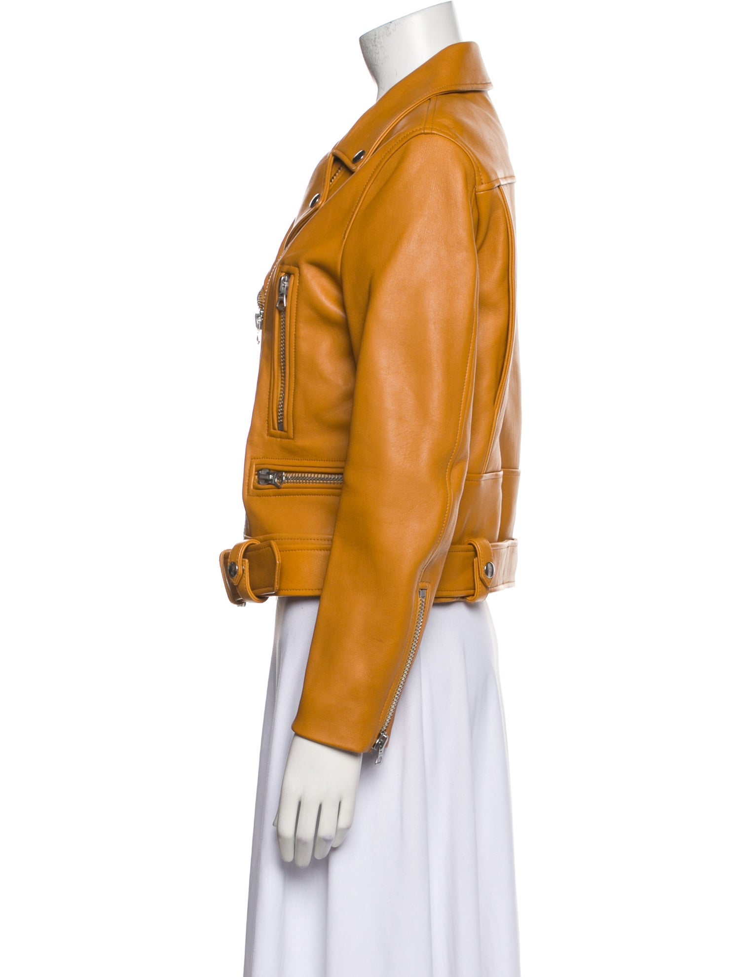 Acne Studios Leather Biker Jacket