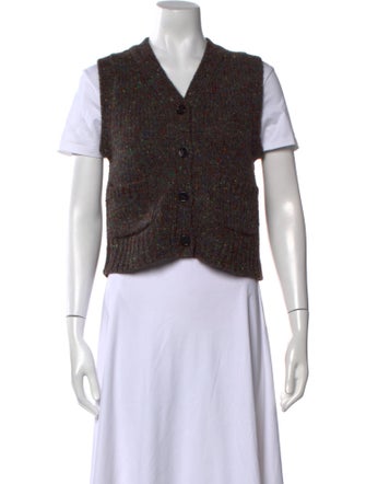 Acne Studios Wool V-Neck Sweater