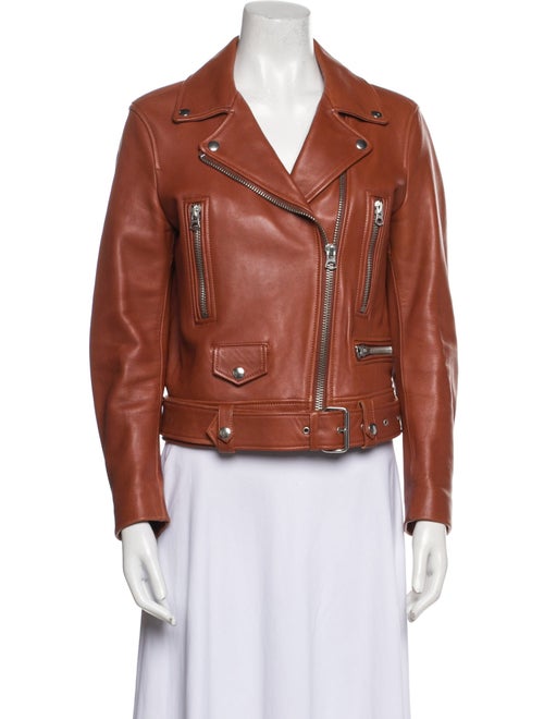 Acne Studios Lamb Leather Biker Jacket