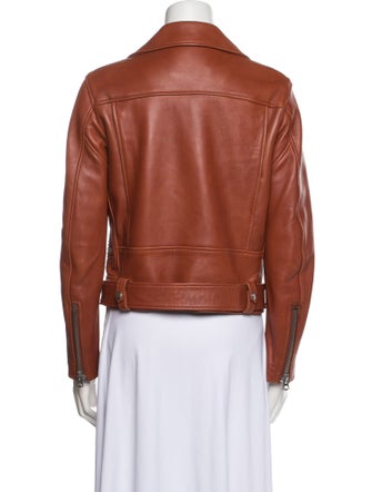 Acne Studios Lamb Leather Biker Jacket