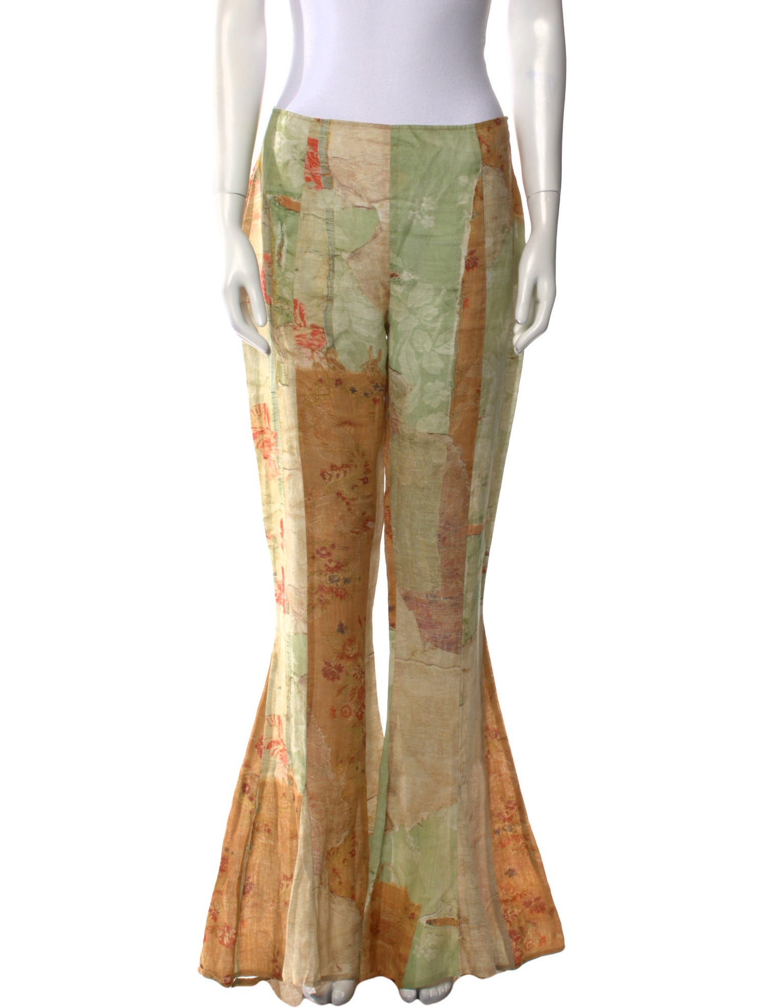 Acne Studios Linen Wide Leg Pants