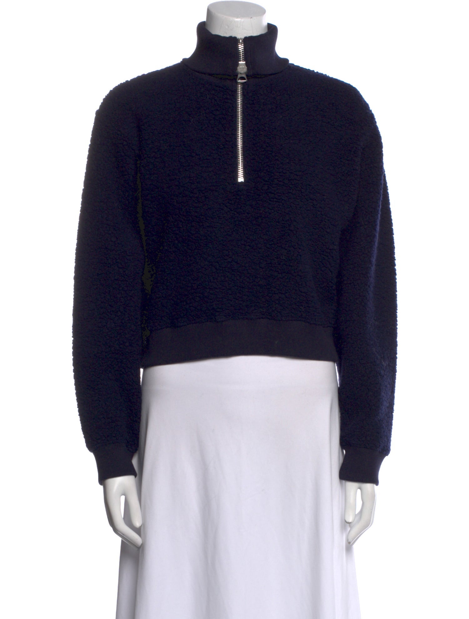 Acne Studios Wool Mock Neck Sweatshirt