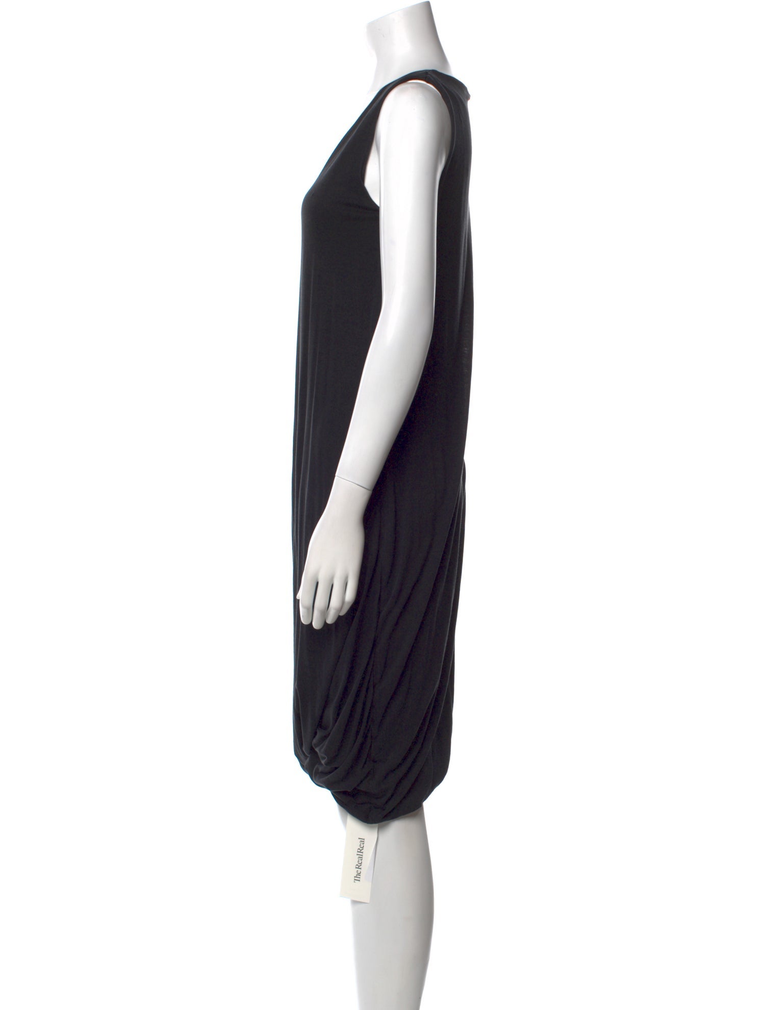 Acne Studios Scoop Neck Knee-Length Dress