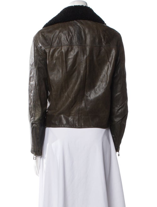 Acne Studios Leather Biker Jacket