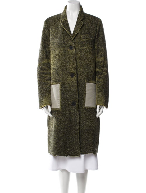Acne Studios Wool Tweed Pattern Coat