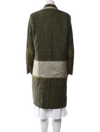 Acne Studios Wool Tweed Pattern Coat