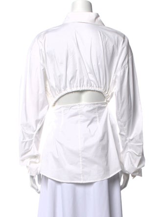 Acne Studios Long Sleeve Button-Up Top