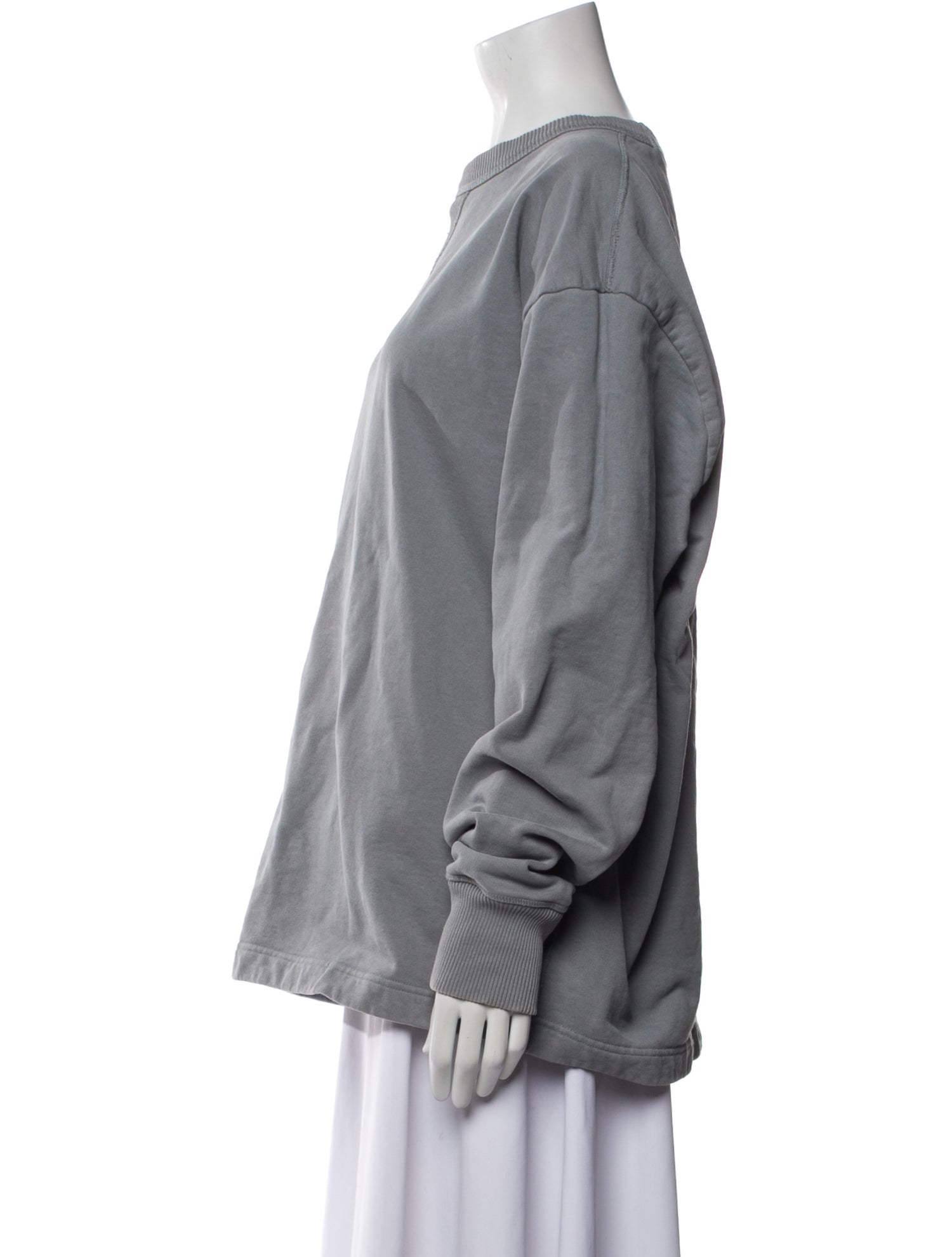 Acne Studios Crew Neck Long Sleeve Sweatshirt