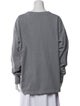 Acne Studios Crew Neck Long Sleeve Sweatshirt
