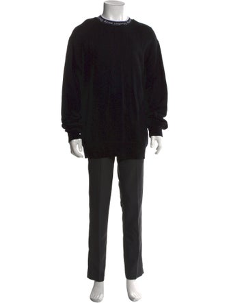 Acne Studios Crew Neck Long Sleeve Sweatshirt