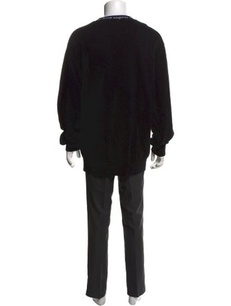 Acne Studios Crew Neck Long Sleeve Sweatshirt