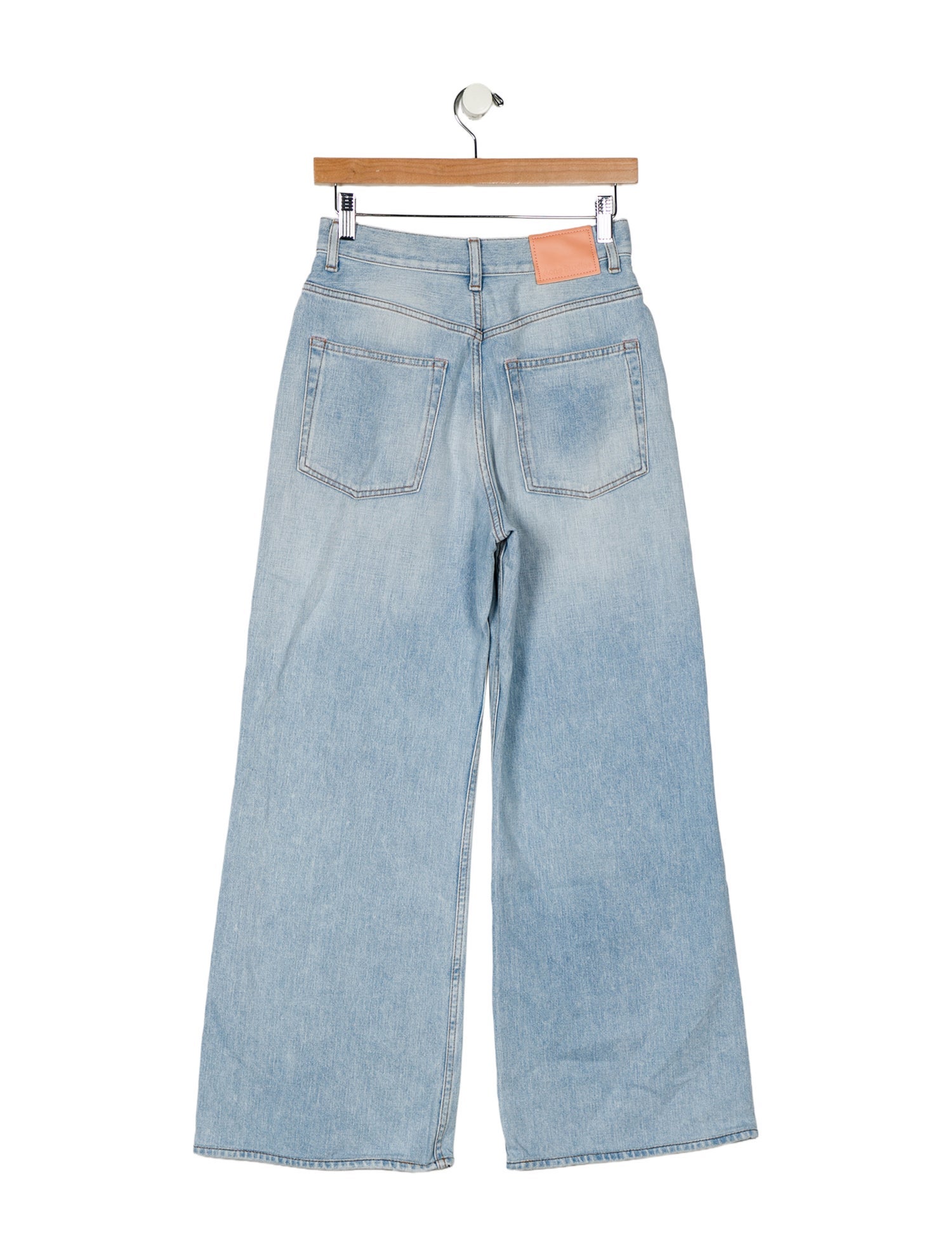 Acne Studios High-Rise Wide Leg Jeans