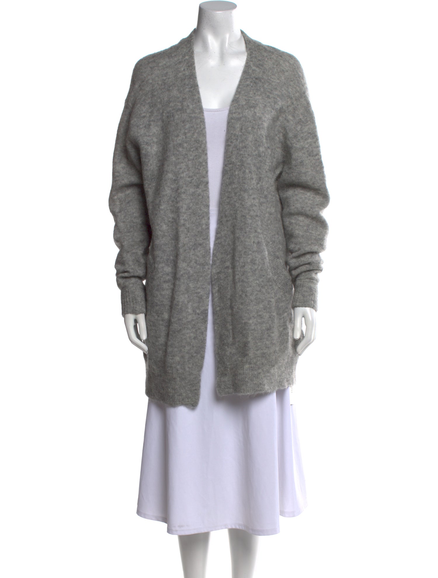 Acne Studios Mohair Open Front Sweater