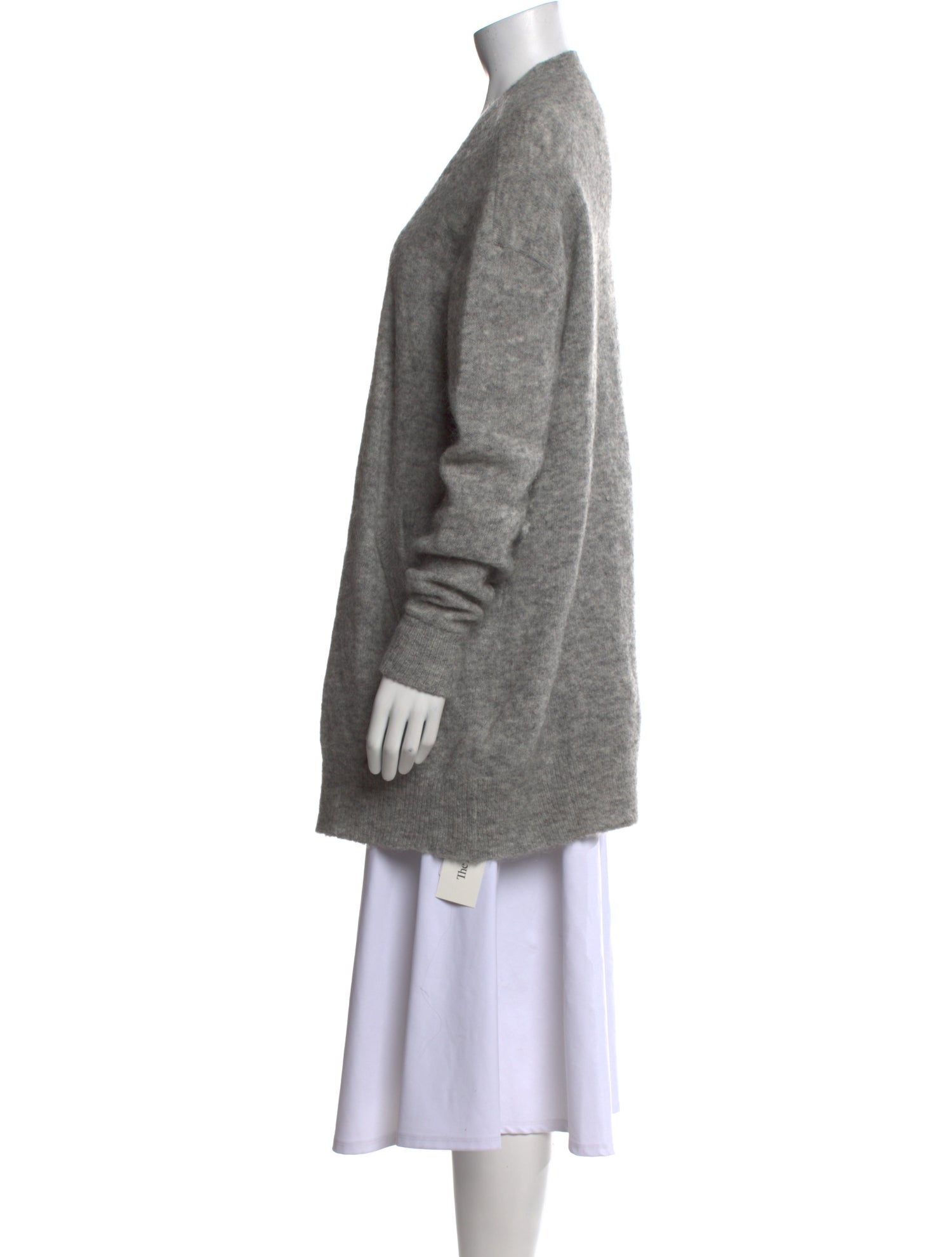 Acne Studios Mohair Open Front Sweater