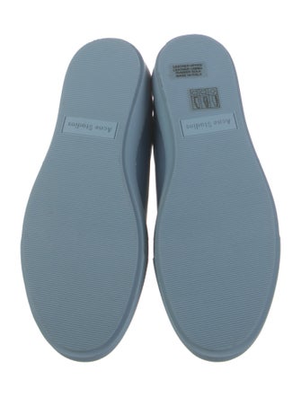 Acne Studios Leather Beaded Accents Sneakers