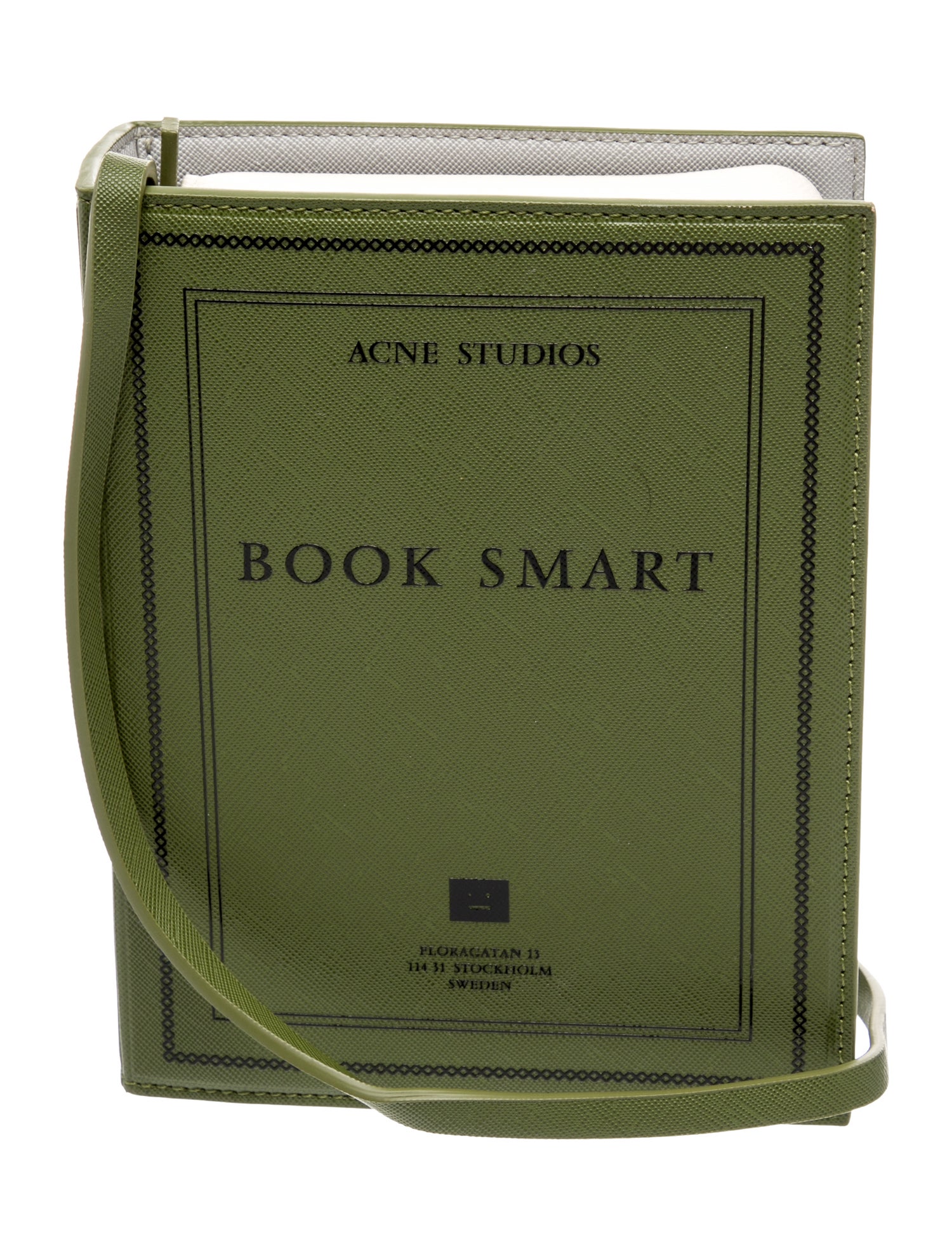 Acne Studios Saffiano Leather Backpack