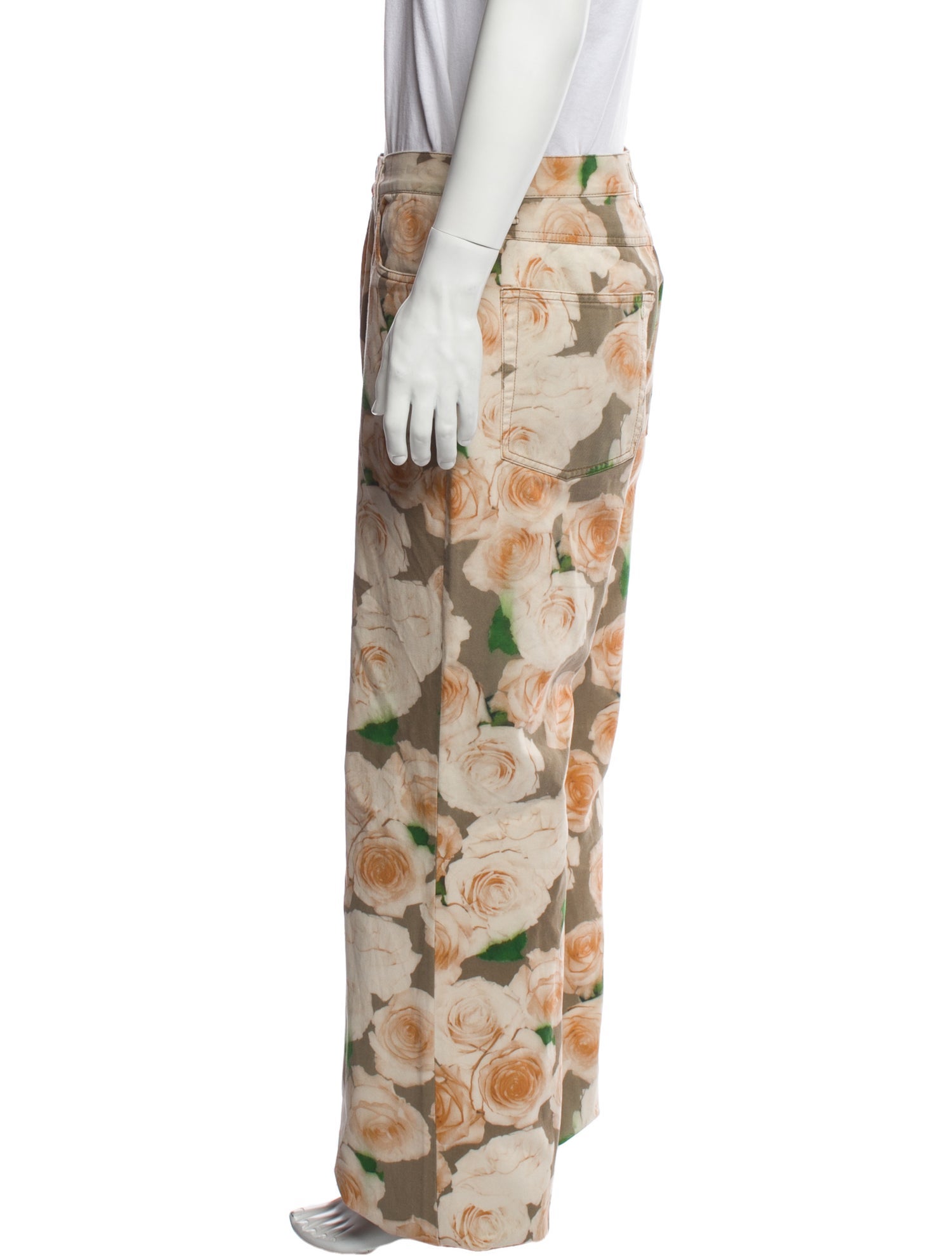 Acne Studios Floral Print Pants w/ Tags