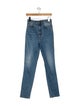 Acne Studios High-Rise Straight Leg Jeans