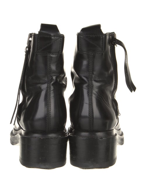 Acne Studios Patent Leather Combat Boots